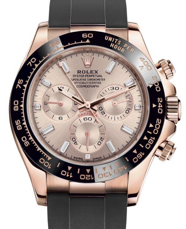 Rolex Cosmograph Daytona 40 mm 116515LNSUNDBR Rose Gold Luminous