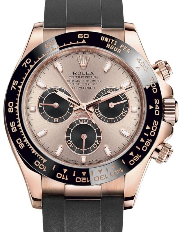 Rolex Cosmograph Daytona 40 mm 116515LNSUNSR Rose Gold Luminous