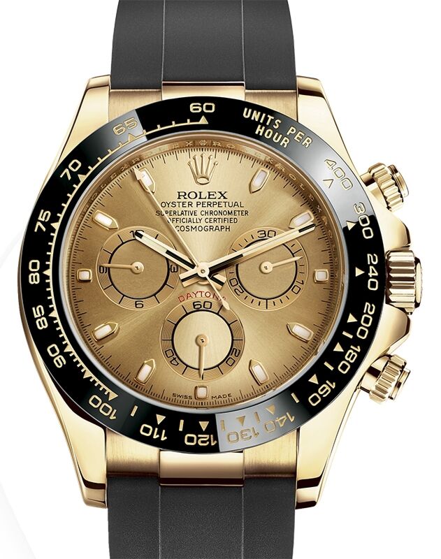 Rolex Cosmograph Daytona 40 mm 116518LNCS Yellow Gold Luminous
