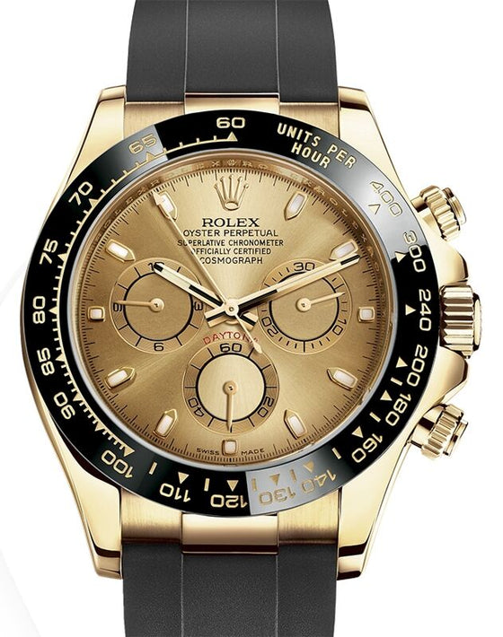 Rolex Cosmograph Daytona 40 mm 116518LNCS Yellow Gold Luminous