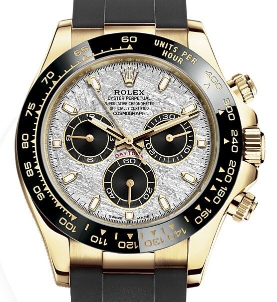 Rolex Cosmograph Daytona 40 mm 116518LNMBR Yellow Gold Luminous