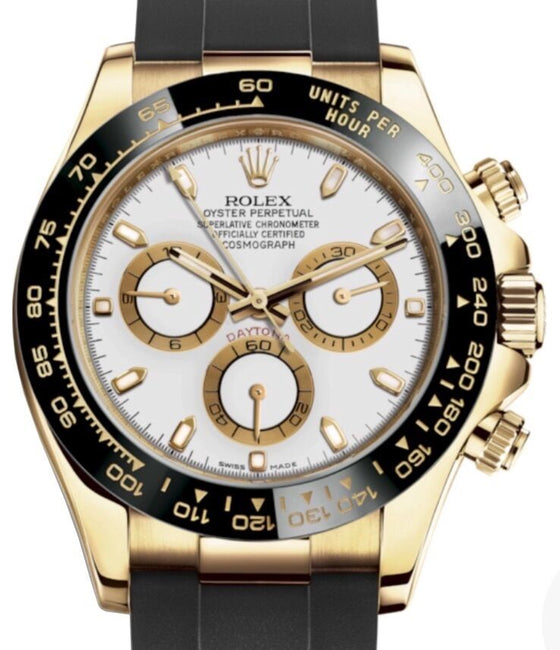 Rolex Cosmograph Daytona 40 mm 116518LNW Yellow Gold Luminous