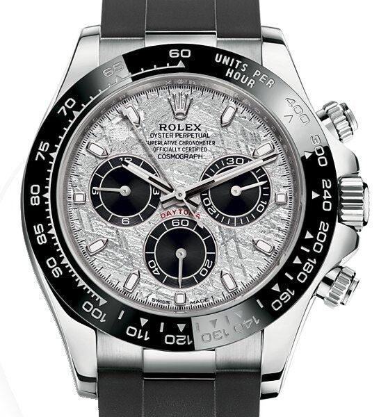 Rolex Cosmograph Daytona 40 mm 116519LNMB White Gold Luminous