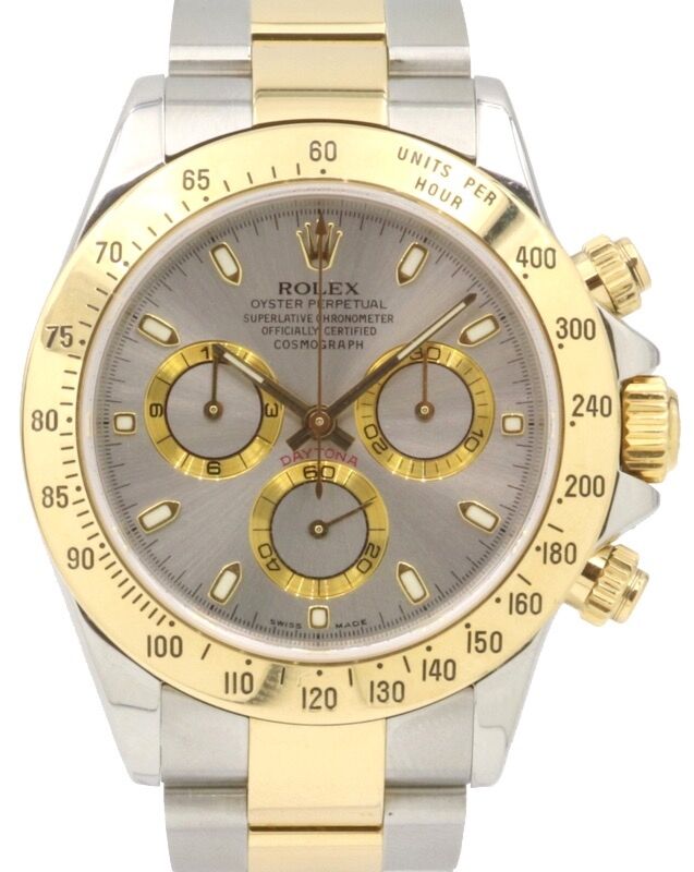 Rolex Cosmograph Daytona 40 mm 116523-SLVSO-1 Steel/Yellow Gold Luminous
