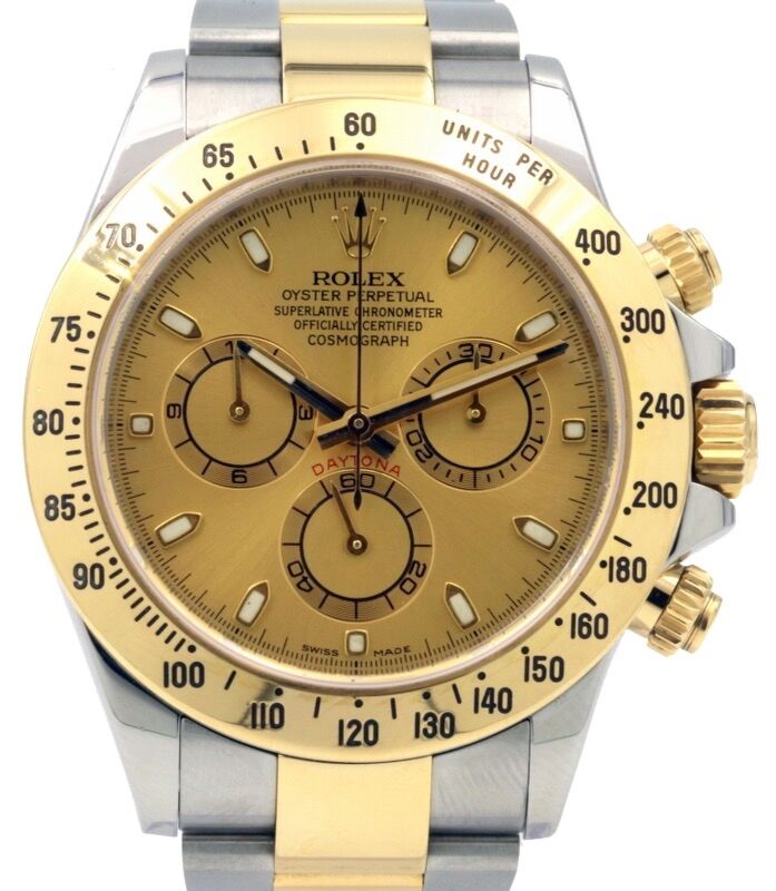 Rolex Cosmograph Daytona 40 mm 116523CSO1 Steel/Yellow Gold Luminous