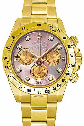 Rolex Cosmograph Daytona 40 mm 116528-DMOPD bnib Yellow Gold Luminous