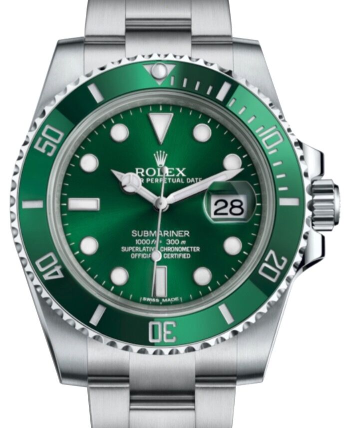 Rolex Submariner 40 mm 116610LV Steel Green