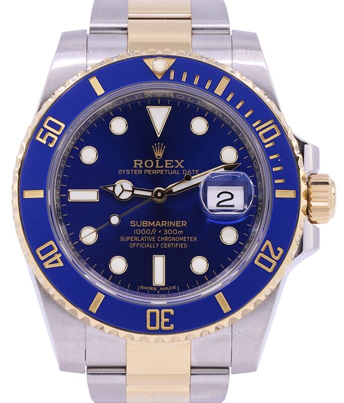 Rolex Submariner 40 mm 116613LB1 Steel/Yellow Gold Blue