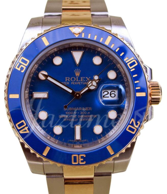 Rolex Submariner 40 mm 116613LB3 Steel/Yellow Gold Blue