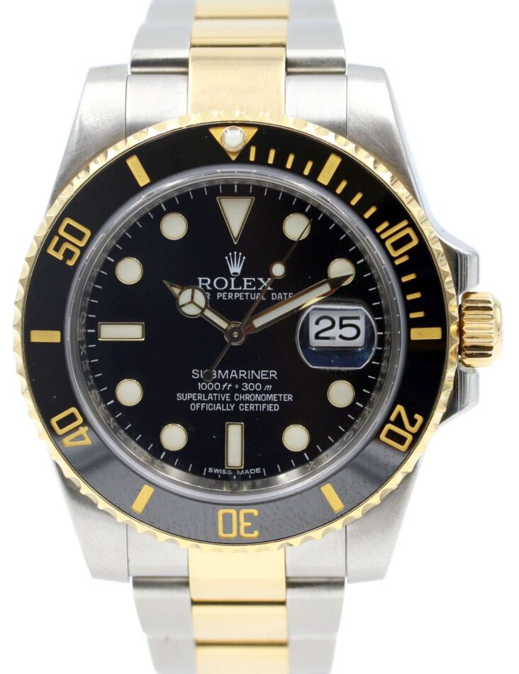 Rolex Submariner 40 mm 116613LN-3 Steel/Yellow Gold Black