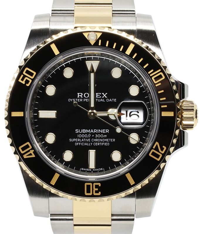 Rolex Submariner 40 mm 116613LN1 Steel/Yellow Gold Black