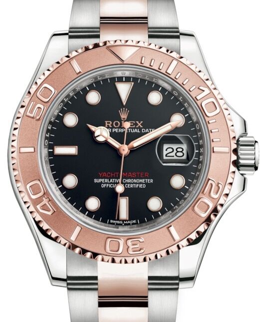 Rolex Yacht-Master 40 40 mm 116621BLK Steel/Rose Gold Luminous