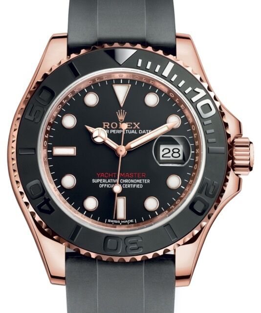 Rolex Yacht-Master 40 40 mm 116655 Rose Gold Luminous