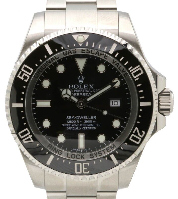 Rolex Deepsea 44 mm 116660-0 Steel Black