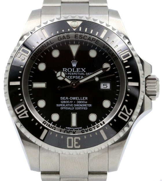Rolex Deepsea 44 mm 116660M1 Steel Black