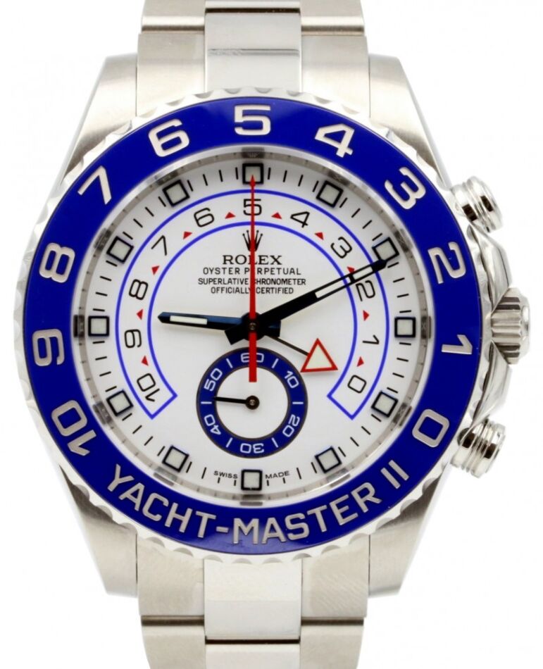 Rolex Yacht-Master II 44 mm 116680-4 Steel Luminous