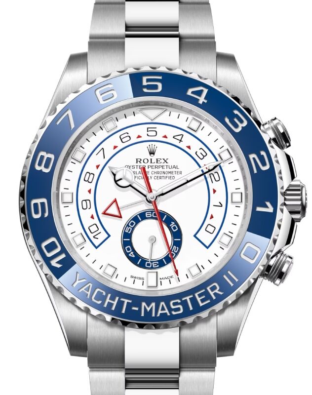 Rolex Yacht-Master II 44 mm 116680WH Steel Luminous