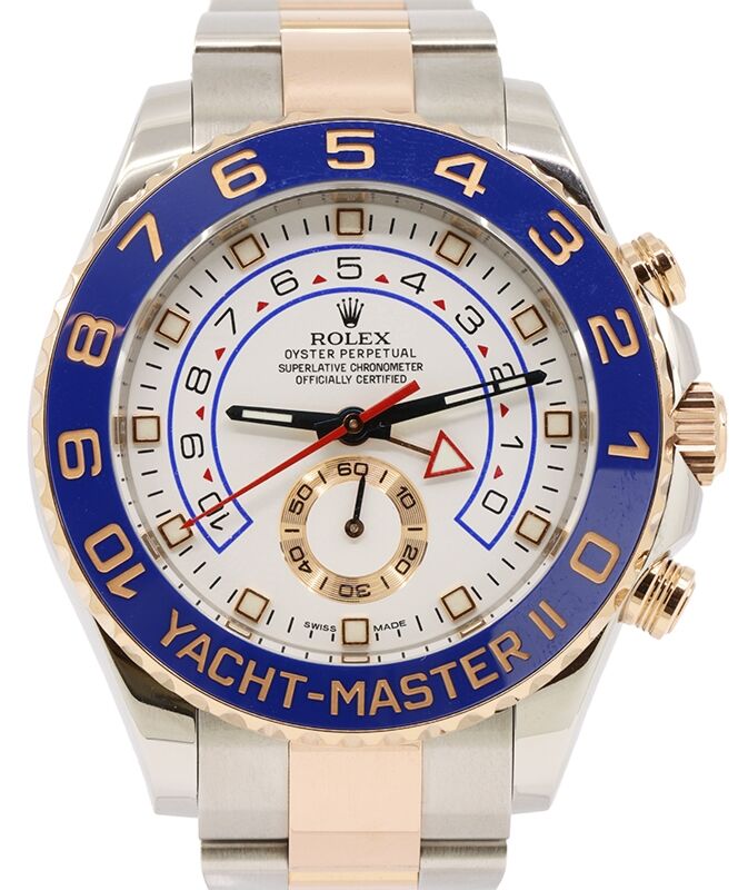 Rolex Yacht-Master II 44 mm 116681BH1 Steel/Rose Gold Luminous