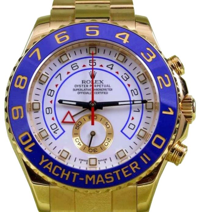 Rolex Yacht-Master II 44 mm 116688-1 Yellow Gold Luminous