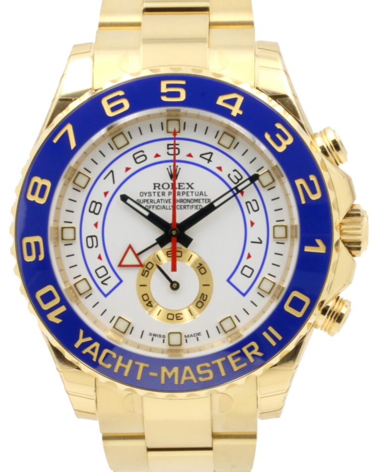 Rolex Yacht-Master II 44 mm 116688BH Yellow Gold Luminous
