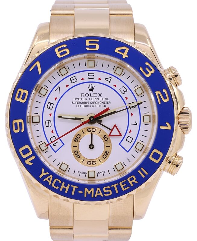 Rolex Yacht-Master II 44 mm 116688GH3 Yellow Gold Luminous