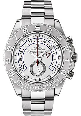 Rolex Yacht-Master II 44 mm 116689-2 White Gold/Platinum Luminous