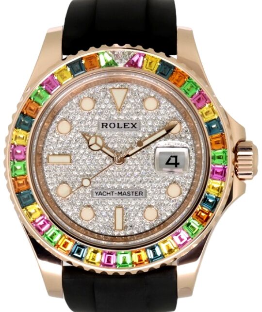 Rolex Submariner 40 mm 116695SATS Rose Gold Luminous