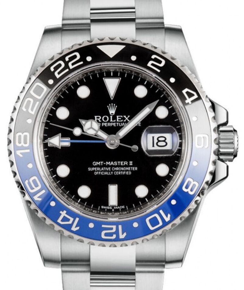 Rolex GMT Master II 40 mm 116710BLNR Steel Black
