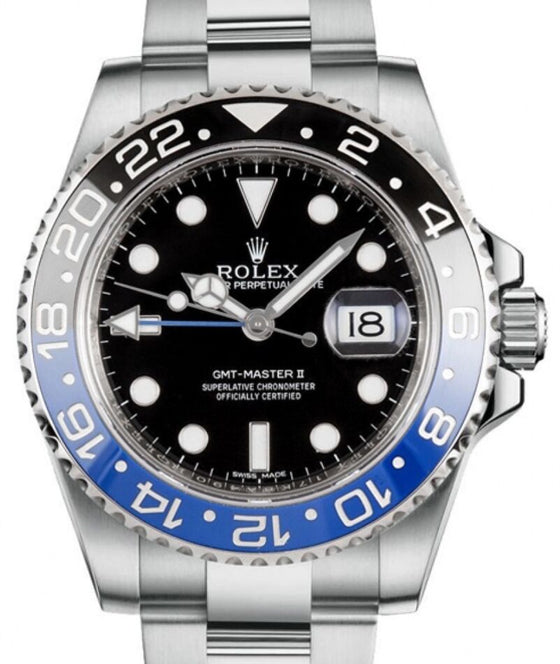 Rolex GMT Master II 40 mm 116710BLNR Steel Black