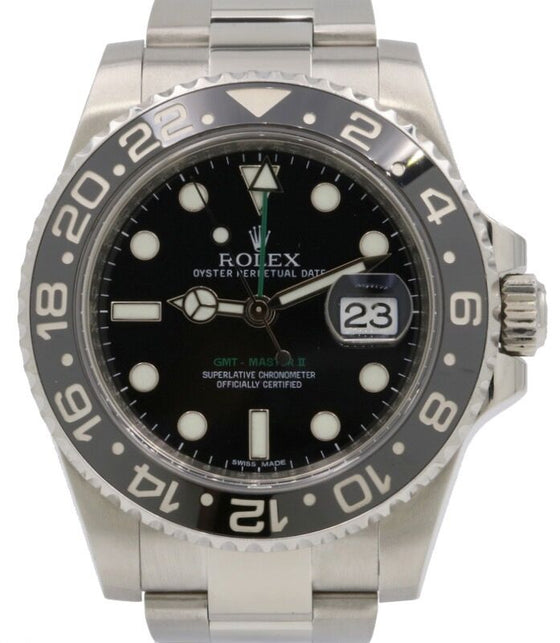 Rolex GMT-Master II 40 mm 116710LN12 Steel Black