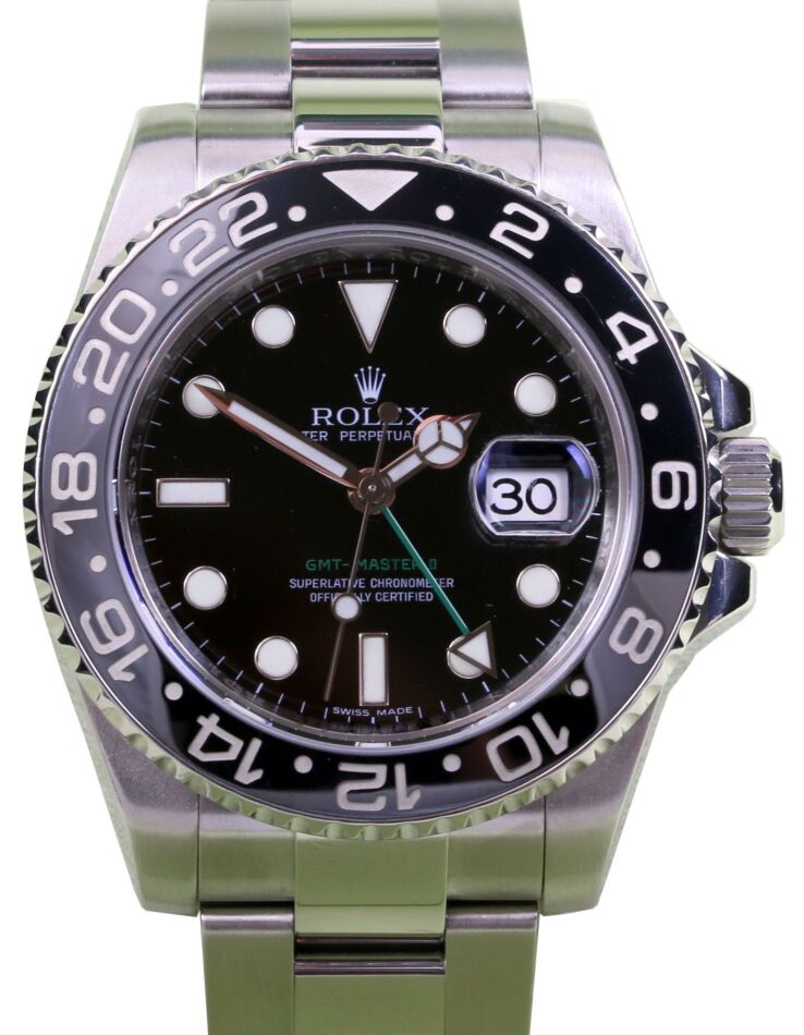 Rolex GMT Master II 40 mm 116710LN1 Steel Black