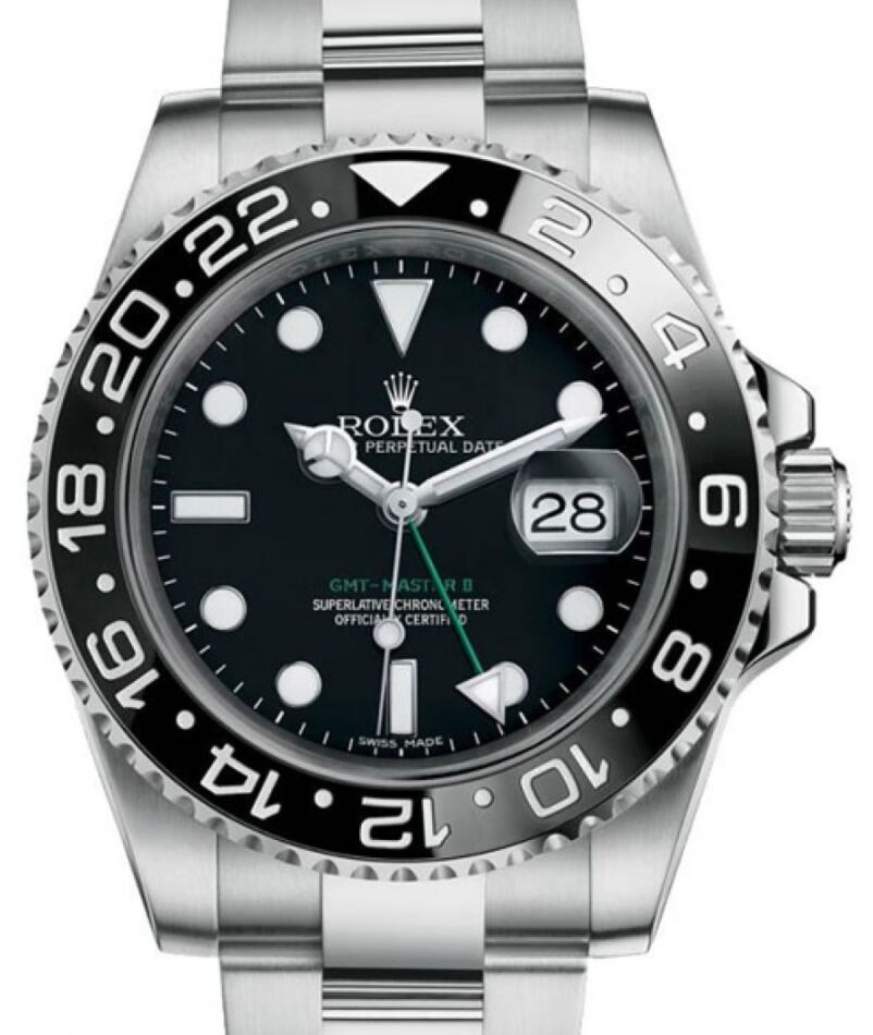 Rolex GMT Master II 40 mm 116710LN Steel Black