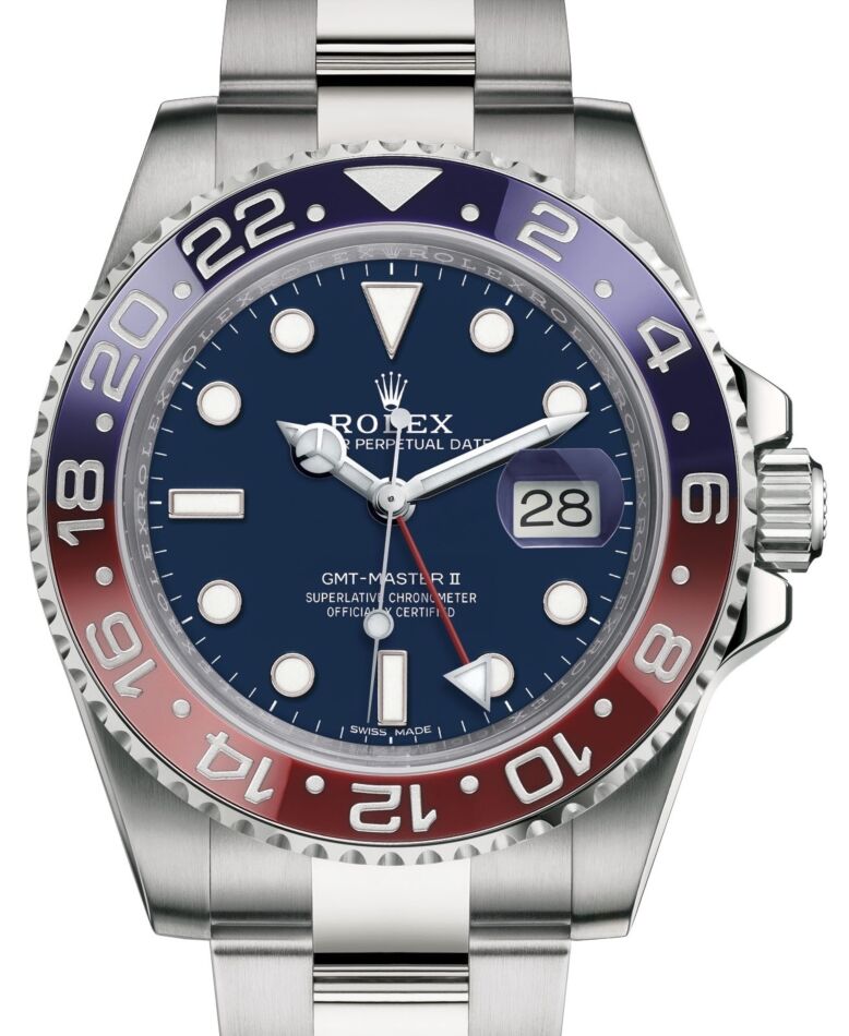 Rolex GMT-Master II 40 mm 116719BLRO-BLUE White Gold Blue