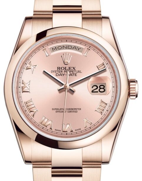 Rolex Day-Date 36 36 mm 118205PRO Rose Gold Pink