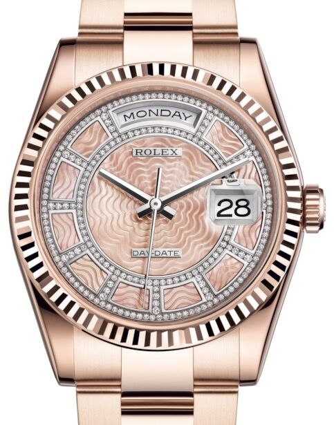 Rolex Day-Date 36 36 mm 118235CPMDO Rose Gold Pink