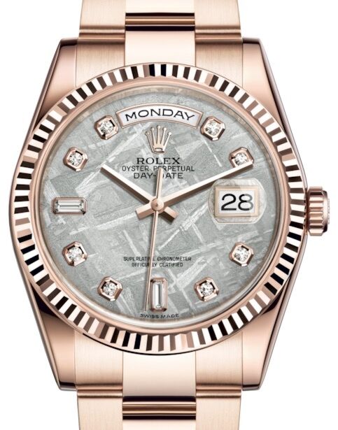 Rolex Day-Date 36 36 mm 118235MDO Rose Gold Meteorite