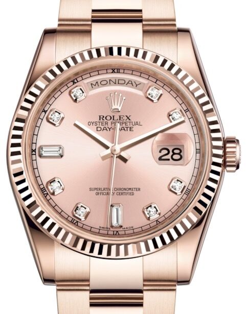 Rolex Day-Date 36 36 mm 118235PDO Rose Gold Pink