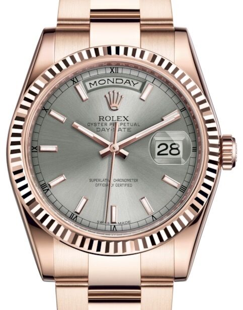 Rolex Day-Date 36 36 mm 118235RSO Rose Gold Rhodium