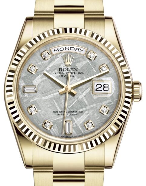 Rolex Day-Date 36 36 mm 118238MDO Yellow Gold Meteorite
