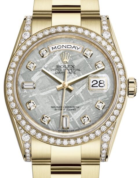 Rolex Day-Date 36 36 mm 118388MDO Yellow Gold/Diamonds Meteorite
