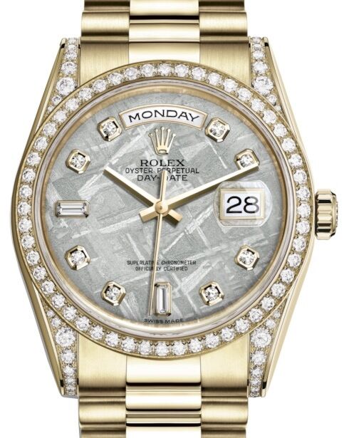 Rolex Day-Date 36 36 mm 118388MDP Yellow Gold/Diamonds Meteorite