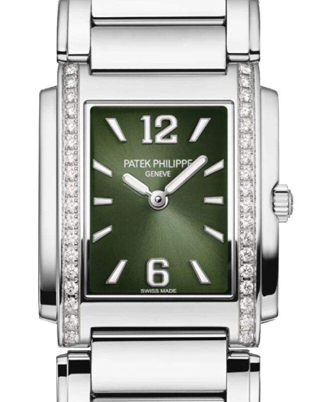 Patek Philippe Twenty~4 25 mm 4910/1200A-011 Steel Olive Green