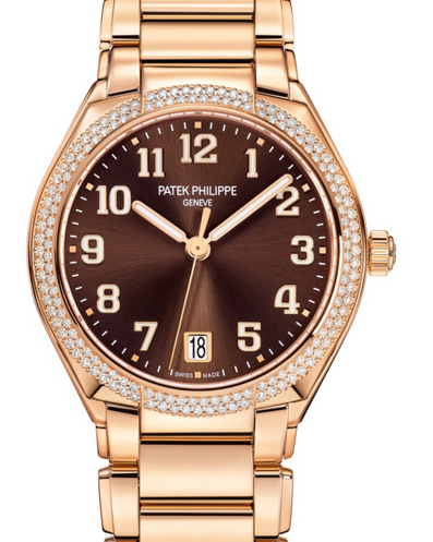 Patek Philippe Twenty~4 36 mm 7300/1200R-001 Rose Gold Brown