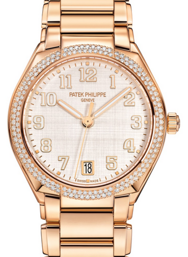 Patek Philippe Twenty~4 36 mm 7300/1200R-010 Rose Gold Silver