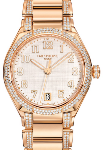 Patek Philippe Twenty~4 36 mm 7300/1201R-001 Rose Gold Silver