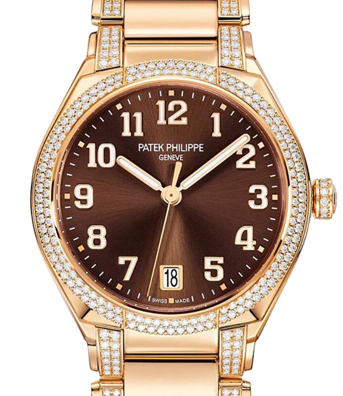 Patek Philippe Twenty~4 36 mm 7300/1201R-010 Rose Gold Brown