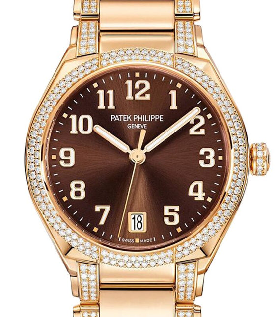 Patek Philippe Twenty~4 36 mm 7300/1201R-010 Rose Gold Brown