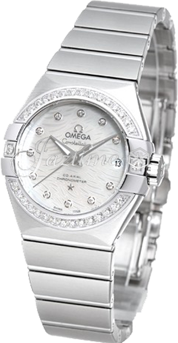 OMEGA 123.15.27.20.55.003 CONSTELLATION CO-AXIAL 27mm STEEL - BRAND NEW