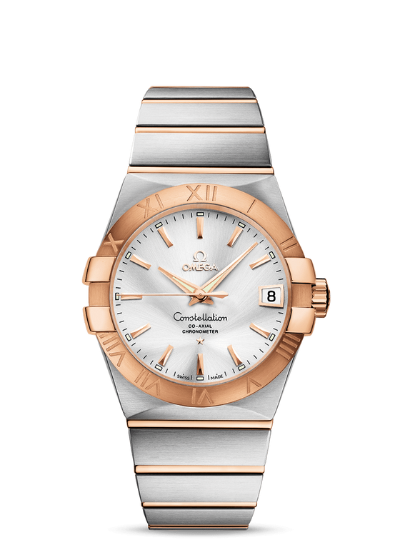 OMEGA 123.25.31.20.53.001 CONSTELLATION CO-AXIAL 31mm STEEL AND RED GOLD BRAND - BRAND NEW