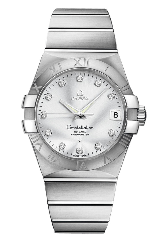 OMEGA 123.15.27.20.03.001 CONSTELLATION CO-AXIAL 27mm STEEL - BRAND NEW